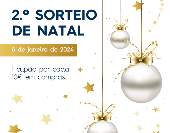 2º Sorteio de Natal Mercado de Leiria